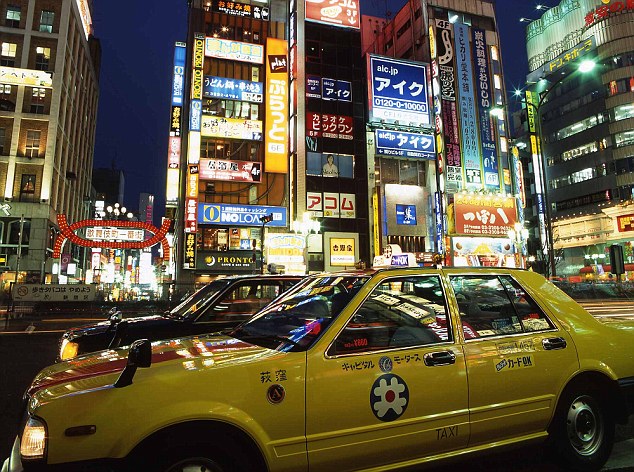 Taxi di Jepang