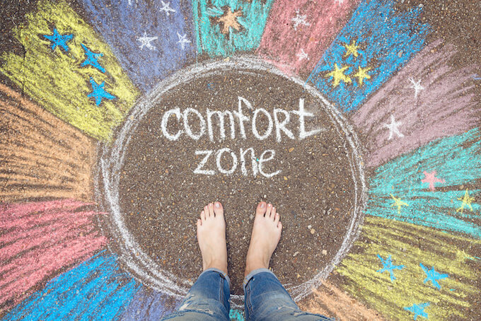 Stepping Out Comfort Zone