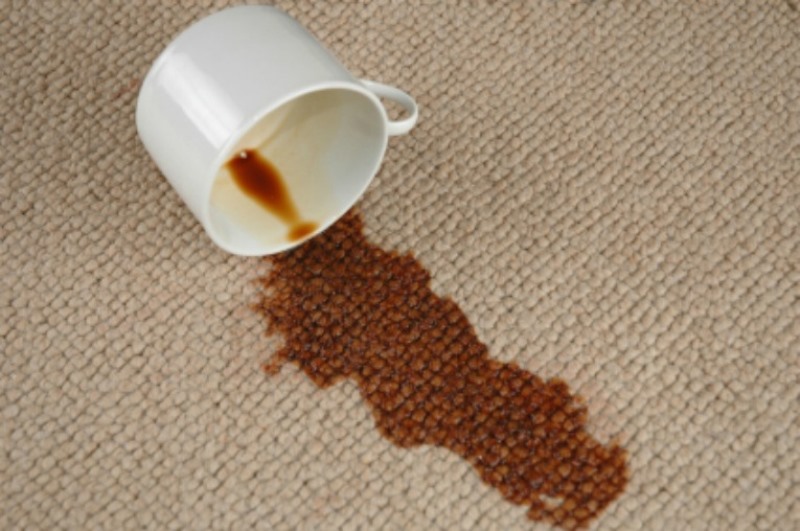 Coffee spill on Carpet